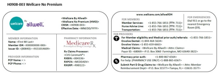 Wellcare Id Card 2022