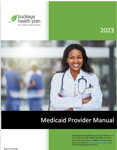2023 Medicaid Provider Manual 