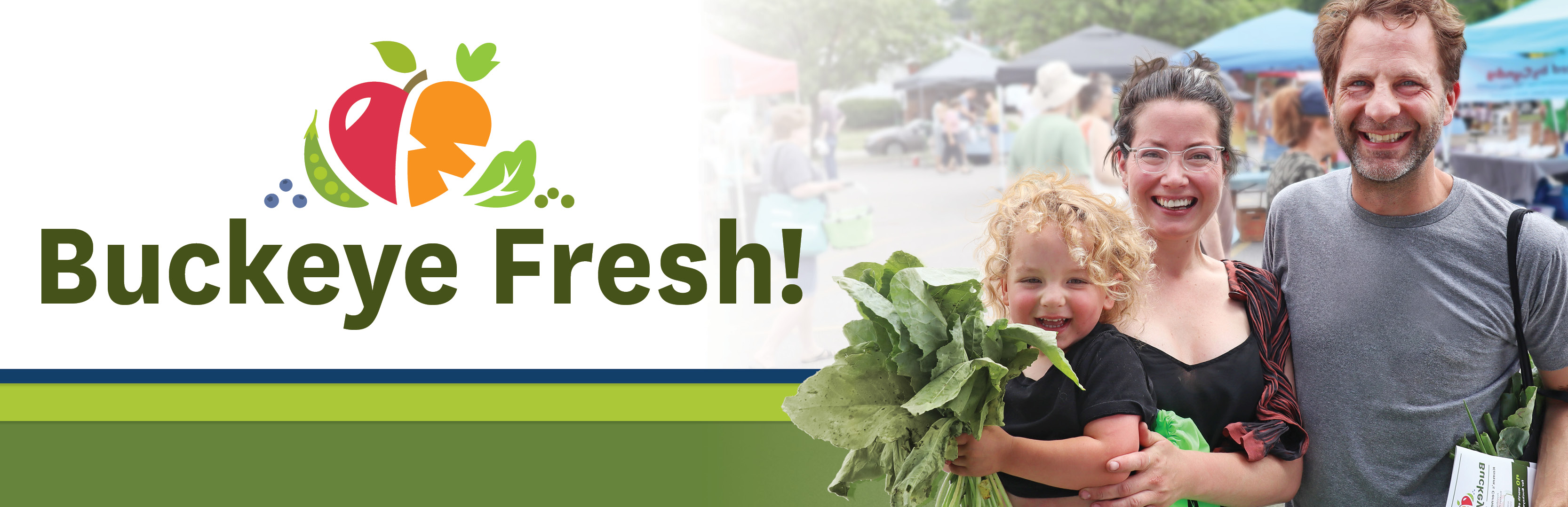 Buckeye Fresh Farmers Market - Members Enjoy Family Time at the Market